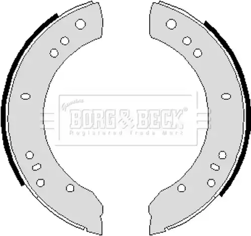 комплект спирачна челюст BORG & BECK BBS6016