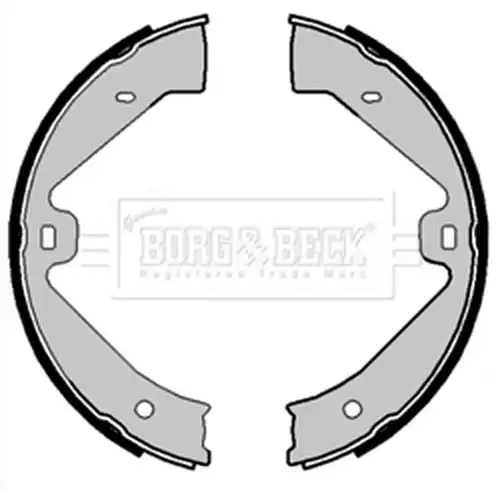 комплект спирачна челюст, ръчна спирачка BORG & BECK BBS6482