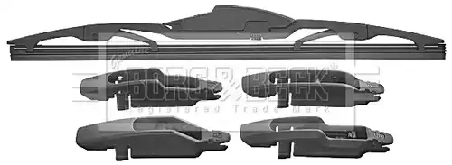 перо на чистачка BORG & BECK BW12R