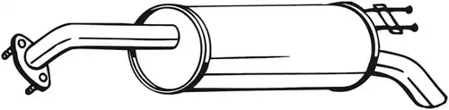 крайно гърне BOSAL 169-041