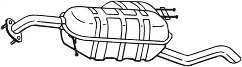 крайно гърне BOSAL 169-043