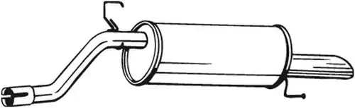 крайно гърне BOSAL 185-181