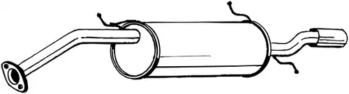 крайно гърне BOSAL 278-077