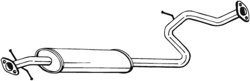 средно гърне BOSAL 282-055