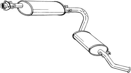 крайно гърне BOSAL 283-011