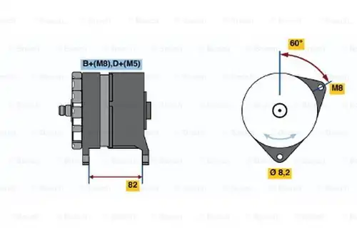 генератор BOSCH 0 120 469 559