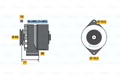 генератор BOSCH 0 120 469 924