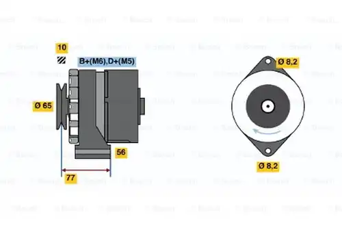 генератор BOSCH 0 120 488 159