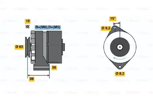 генератор BOSCH 0 120 488 187