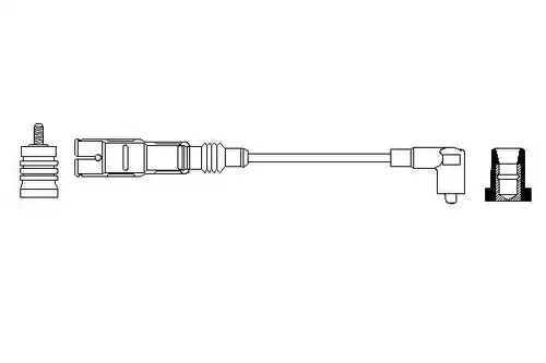 запалителен кабел BOSCH 0 356 912 890