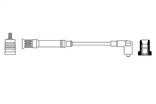 запалителен кабел BOSCH 0 356 912 933