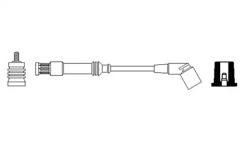 запалителен кабел BOSCH 0 356 912 984