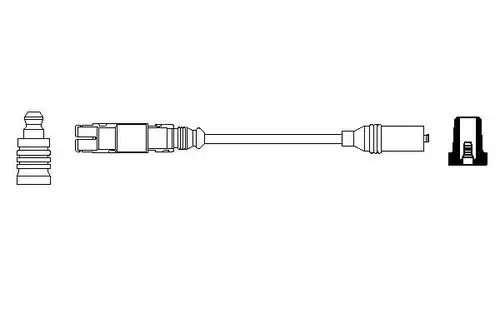 запалителен кабел BOSCH 0 356 912 996