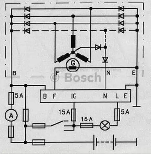 регулатор на генератор BOSCH 0 986 190 019