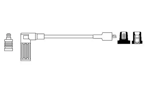 запалителен кабел BOSCH 0 986 356 206