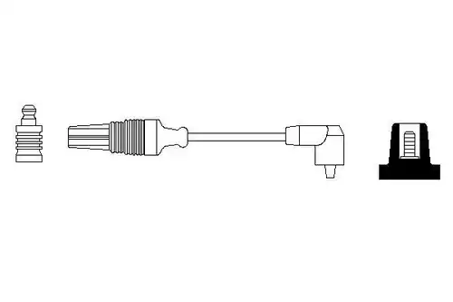 запалителен кабел BOSCH 0 986 356 213