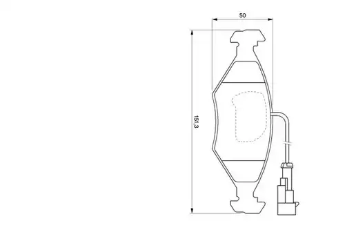 накладки BOSCH 0 986 424 543