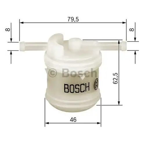 горивен филтър BOSCH 0 986 450 117