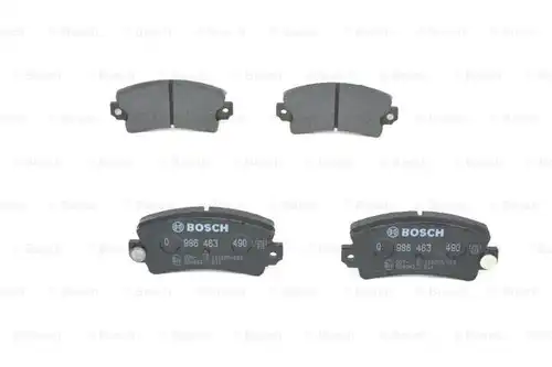 накладки BOSCH 0 986 463 490