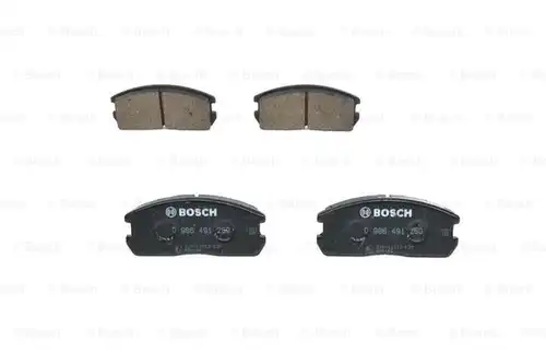 накладки BOSCH 0 986 491 260