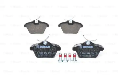 накладки BOSCH 0 986 494 020