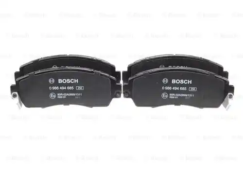 накладки BOSCH 0 986 494 685