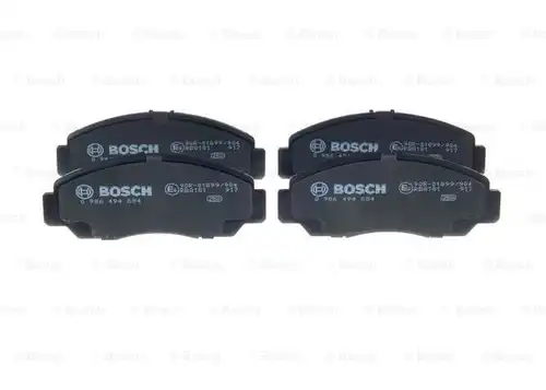 накладки BOSCH 0 986 494 884