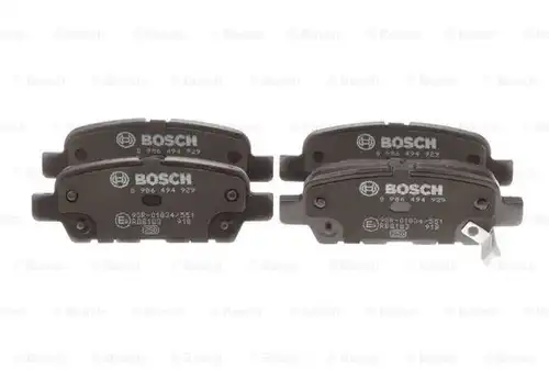 накладки BOSCH 0 986 494 929