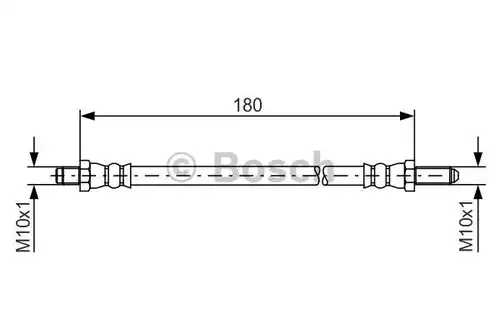 спирачен маркуч BOSCH 1 987 476 022