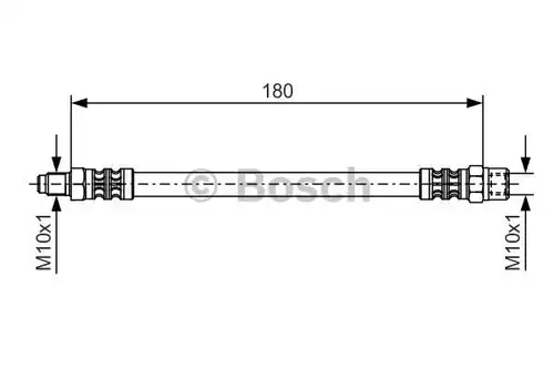 спирачен маркуч BOSCH 1 987 476 302