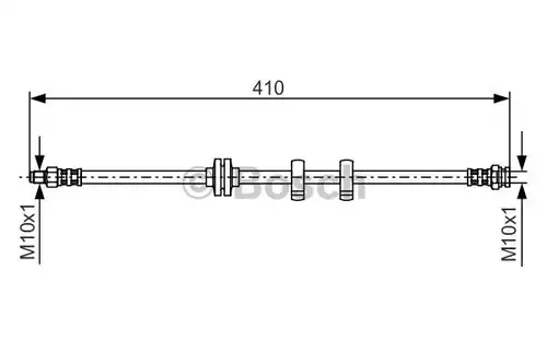 спирачен маркуч BOSCH 1 987 476 638