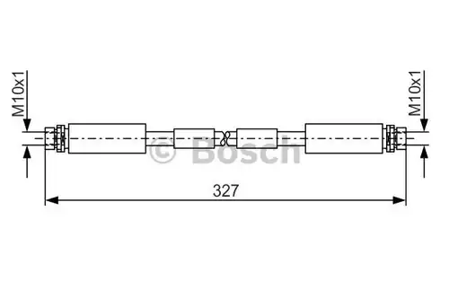спирачен маркуч BOSCH 1 987 476 856