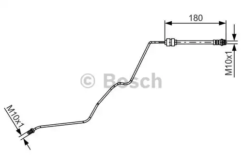 спирачен маркуч BOSCH 1 987 481 420
