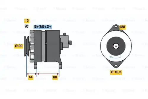 генератор BOSCH 9 120 144 606