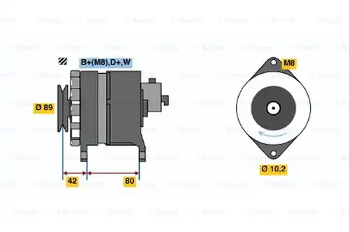 генератор BOSCH 9 120 144 609