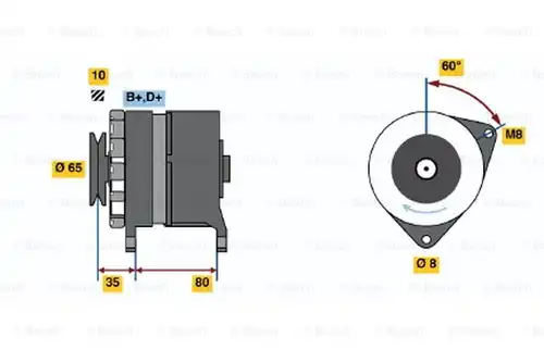 генератор BOSCH 9 120 334 324