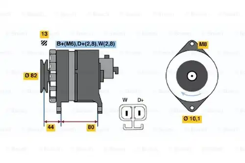 генератор BOSCH 9 120 334 642