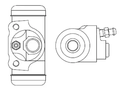 спирачно цилиндърче на колелото BOSCH F 026 002 356