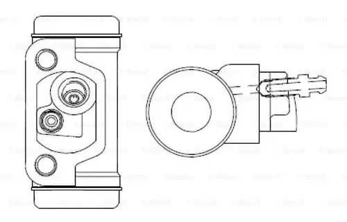 комплект спирачно цилиндърче на колелото BOSCH F 026 002 357