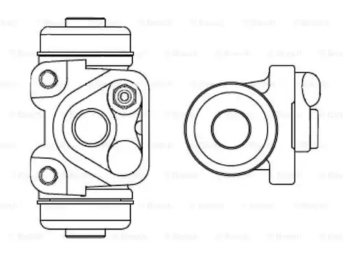 спирачно цилиндърче на колелото BOSCH F 026 002 368