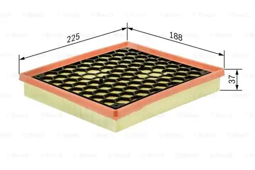 въздушен филтър BOSCH F 026 400 042