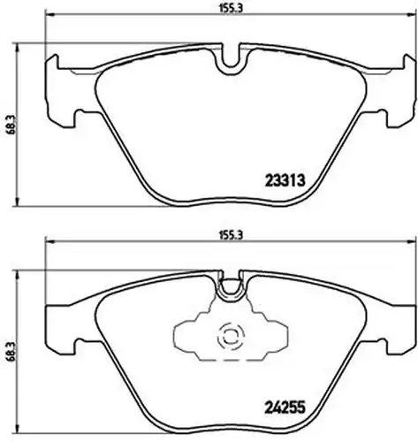 накладки BREMBO P 06 055