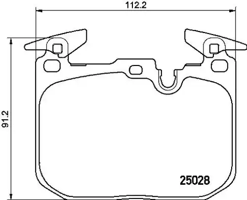 накладки BREMBO P 06 088