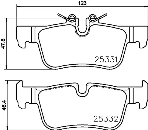 накладки BREMBO P 06 094