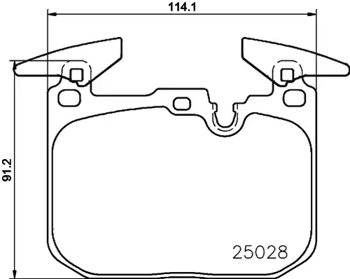 накладки BREMBO P 06 096