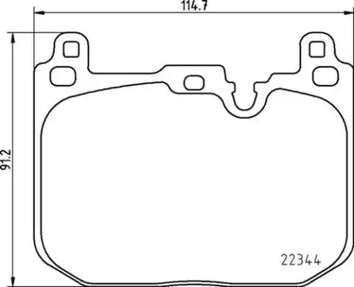 накладки BREMBO P 06 097