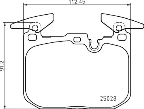 накладки BREMBO P 06 098