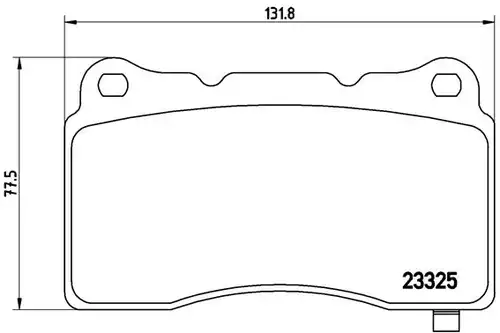 накладки BREMBO P 09 004