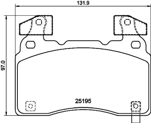 накладки BREMBO P 10 064