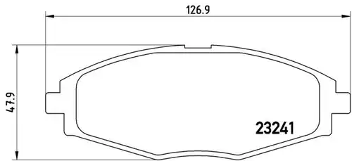 накладки BREMBO P 15 006